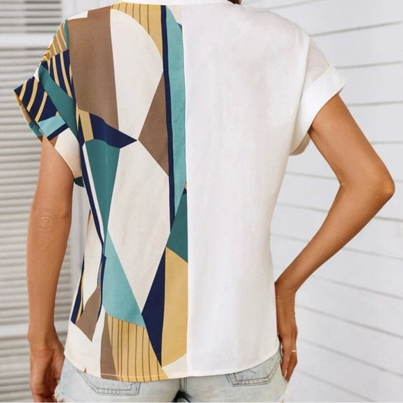 Casual printed top - Picture 4 of 7